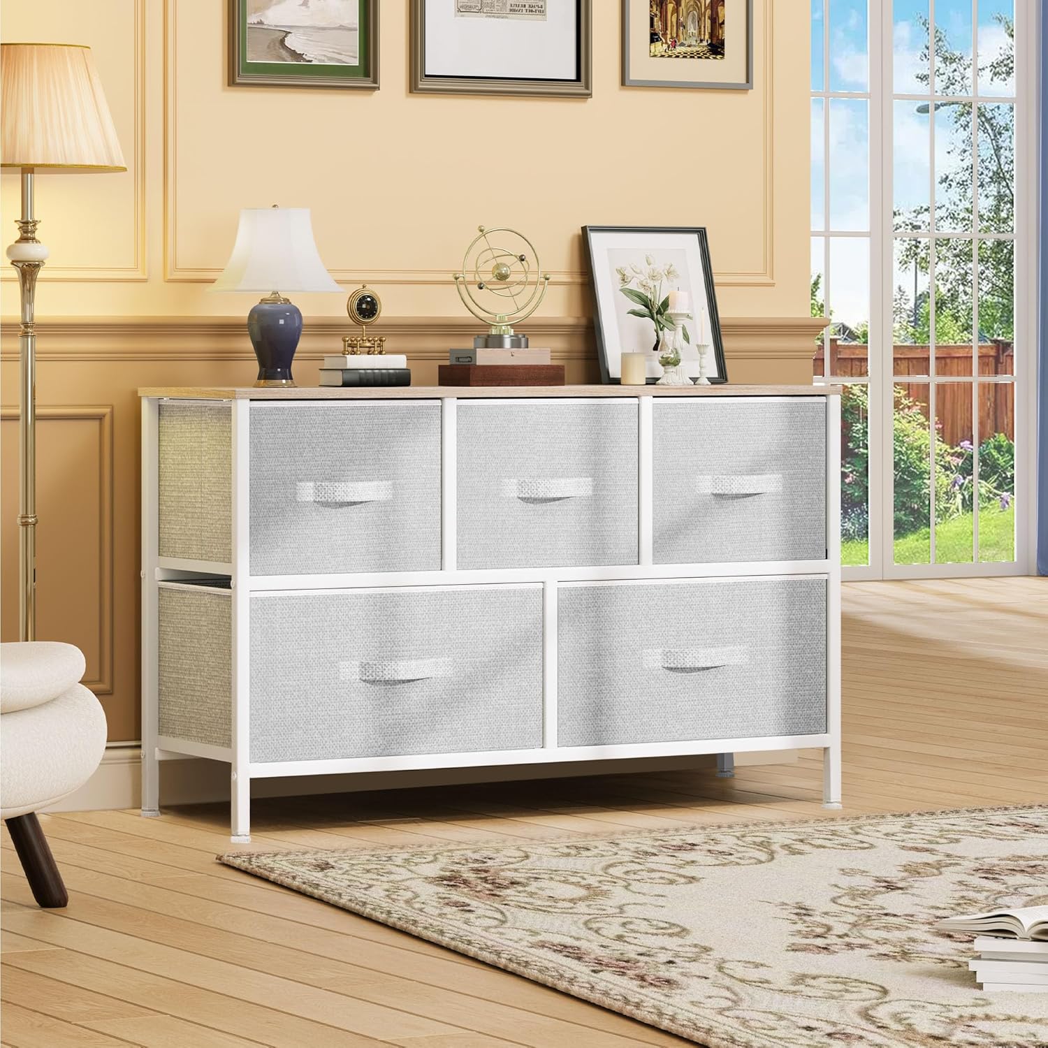 5-Drawer Bedroom Storage Dresser