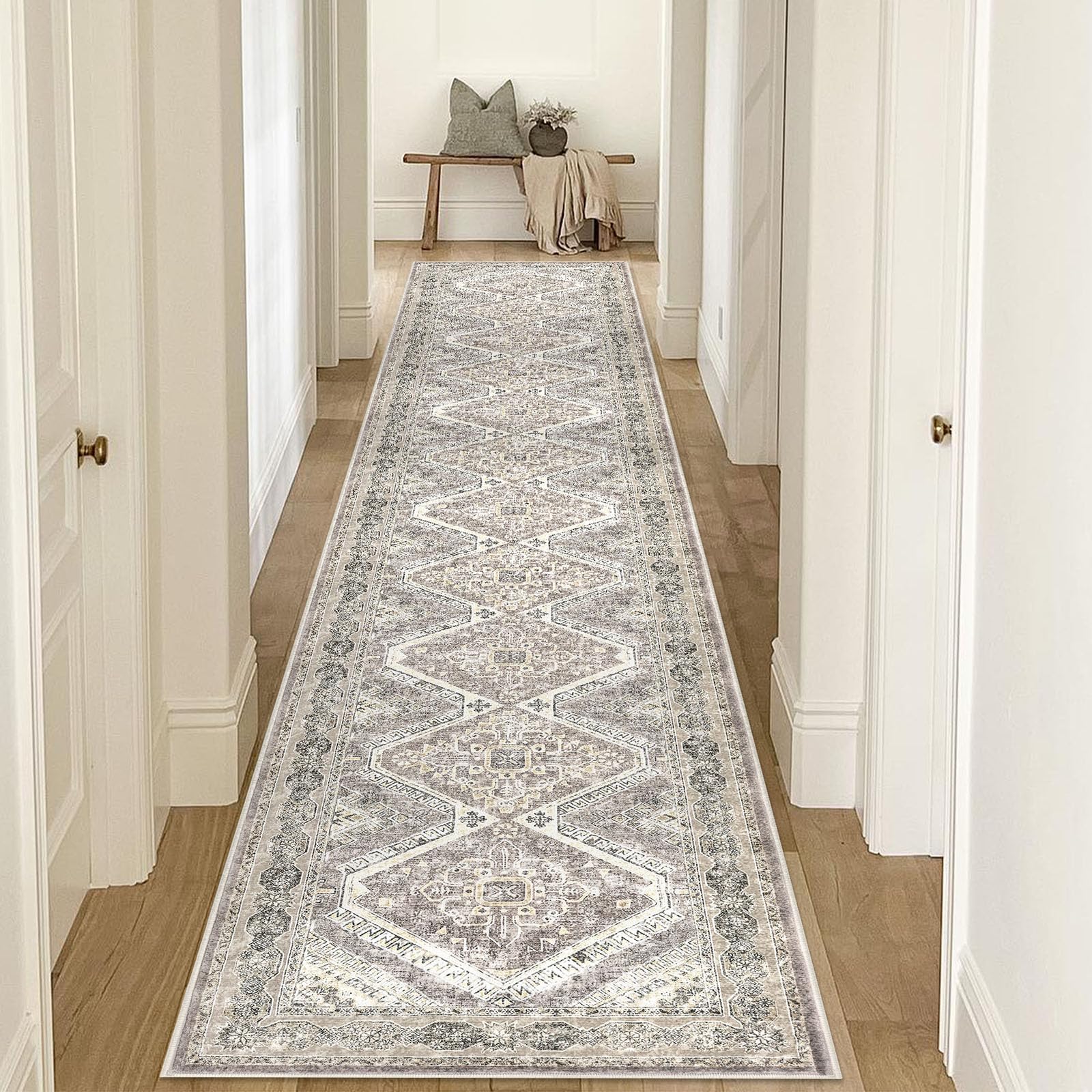 Extra Long Washable Runner Rug 2.6x16