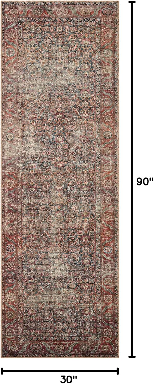 Runner Rug 2'-6" x 7'-6" Onyx/Multi