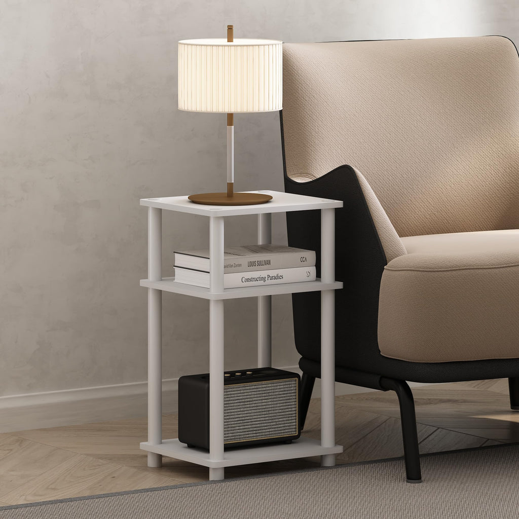 3-Tier Open Storage Nightstand