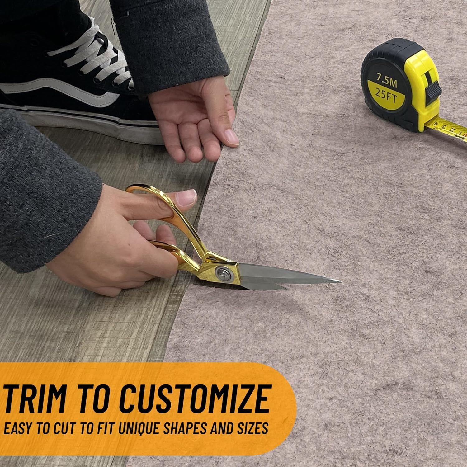 4' x 8' Non-Slip Rug Pad Gripper - Dual Surface