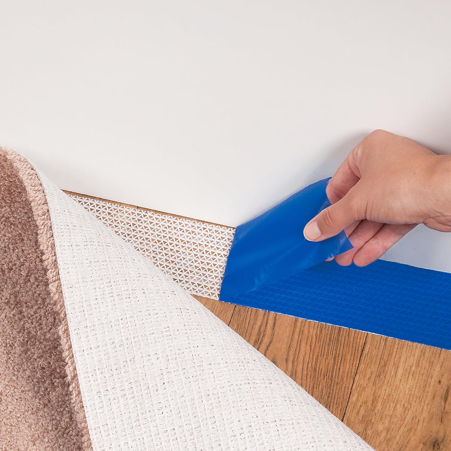 Indoor Anti-Slip Rug Gripper Tape 2-1/2” x 25 ft