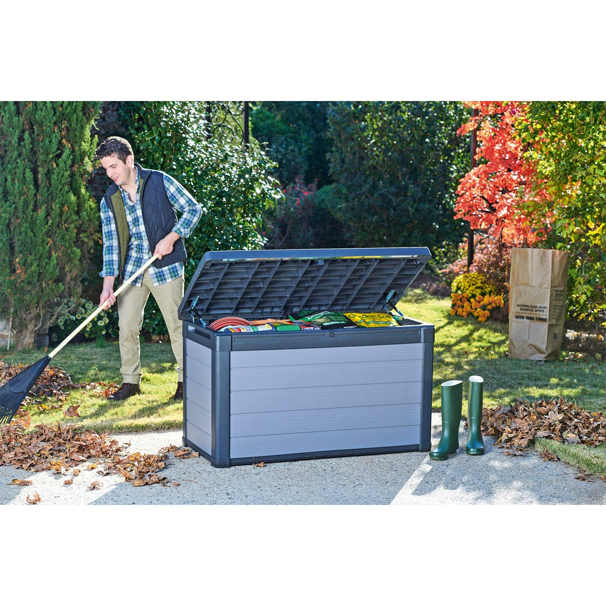 200 Gallon Large Deck Box Storage