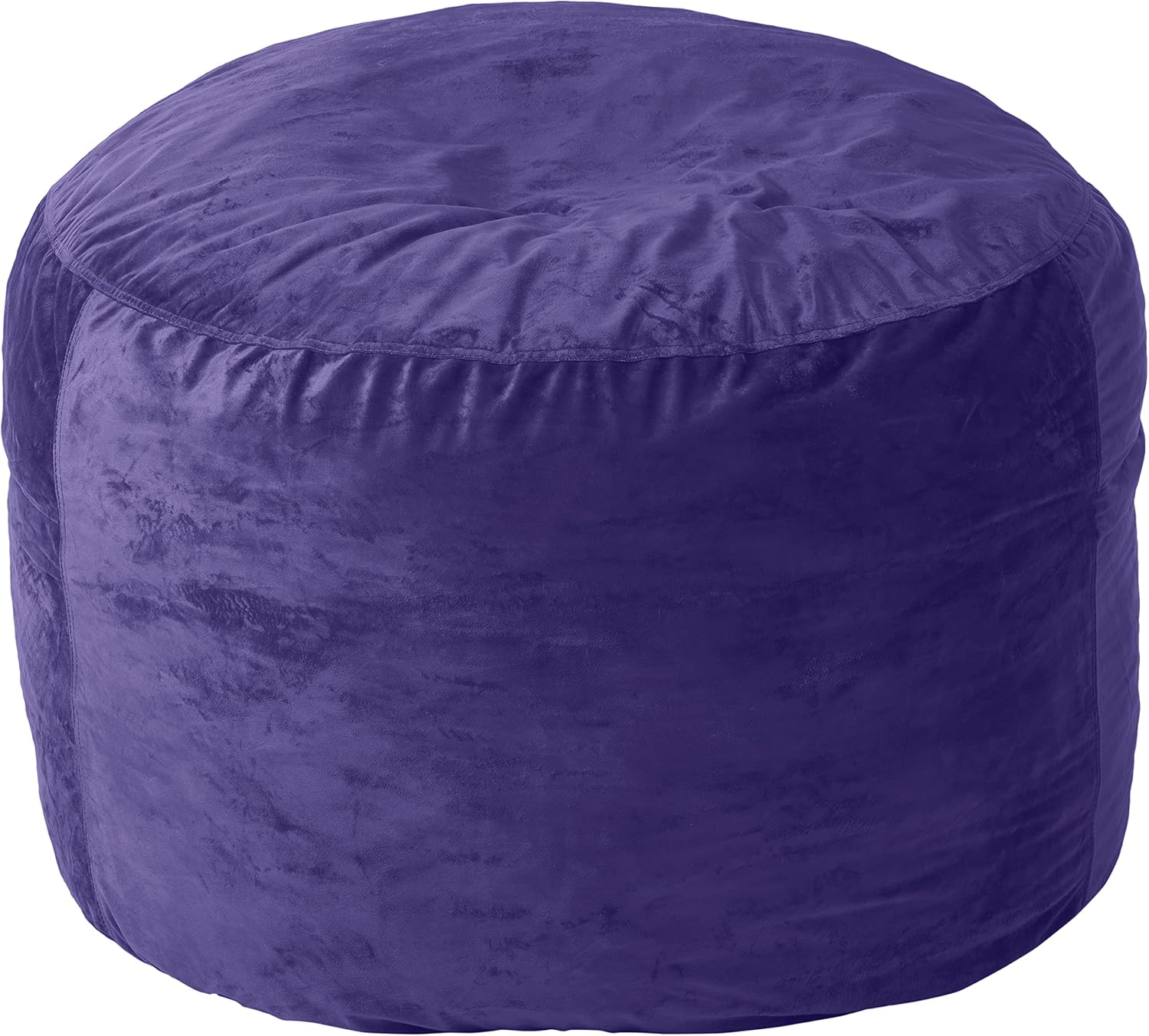 4-Foot Purple Bean Bag Chair Cover