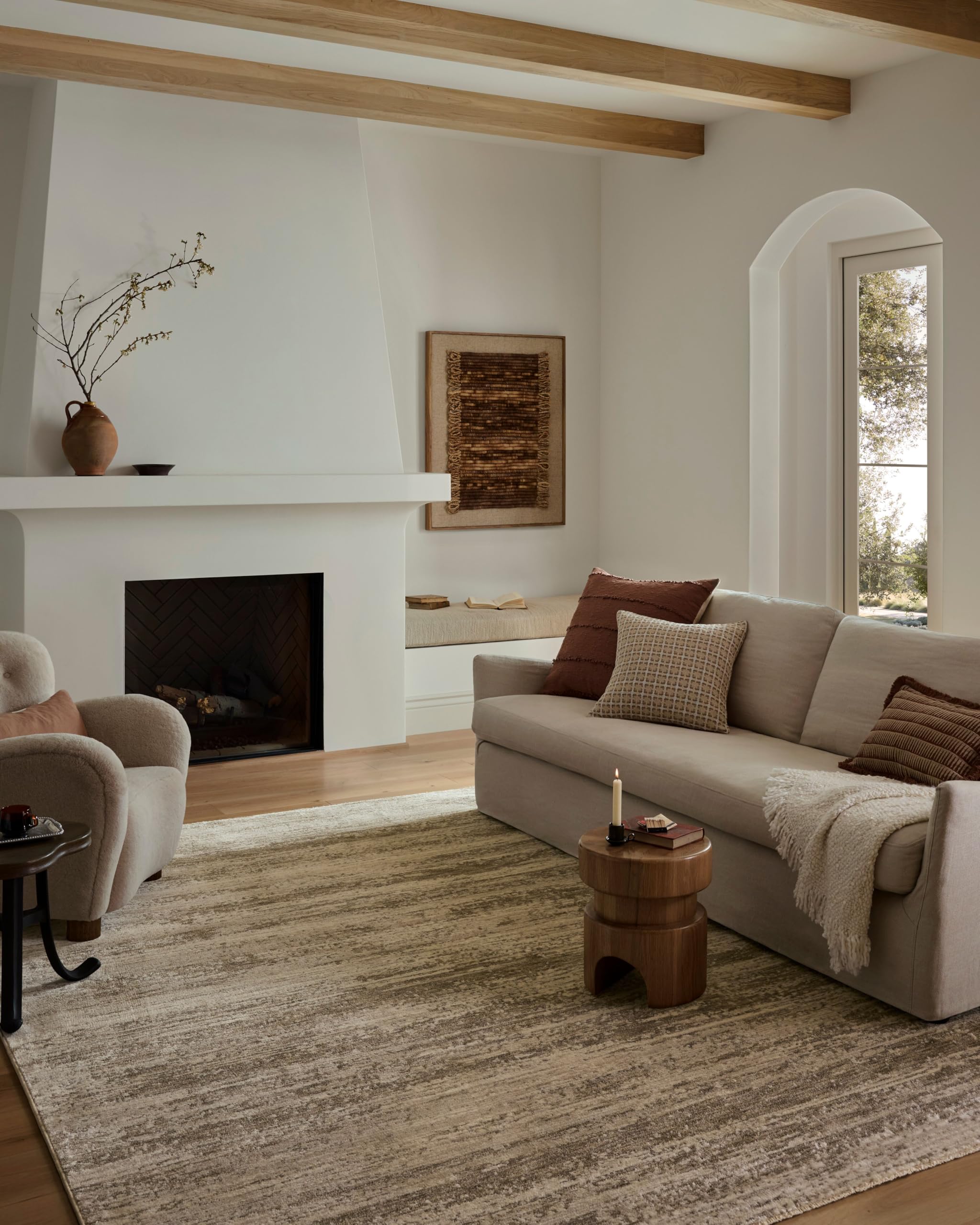 2'x3' Accent Rug in Ivory/Pebble