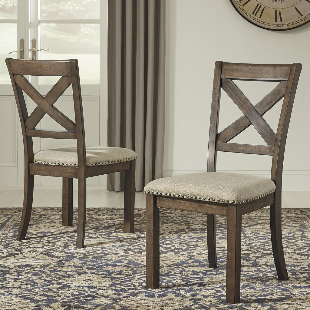 Pair of 19" Upholstered Dining Chairs