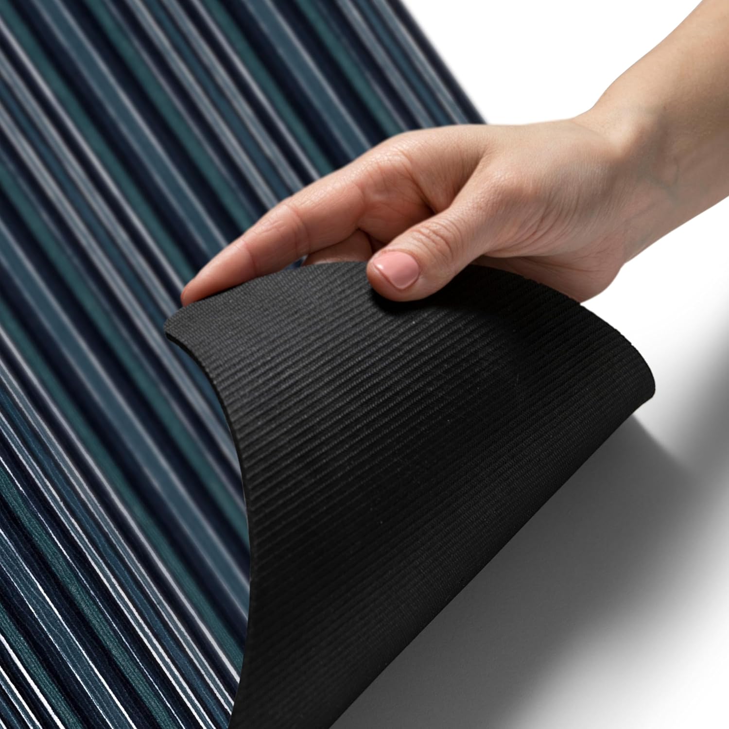 Smooth Step Striped Kitchen Mat 24"x35"