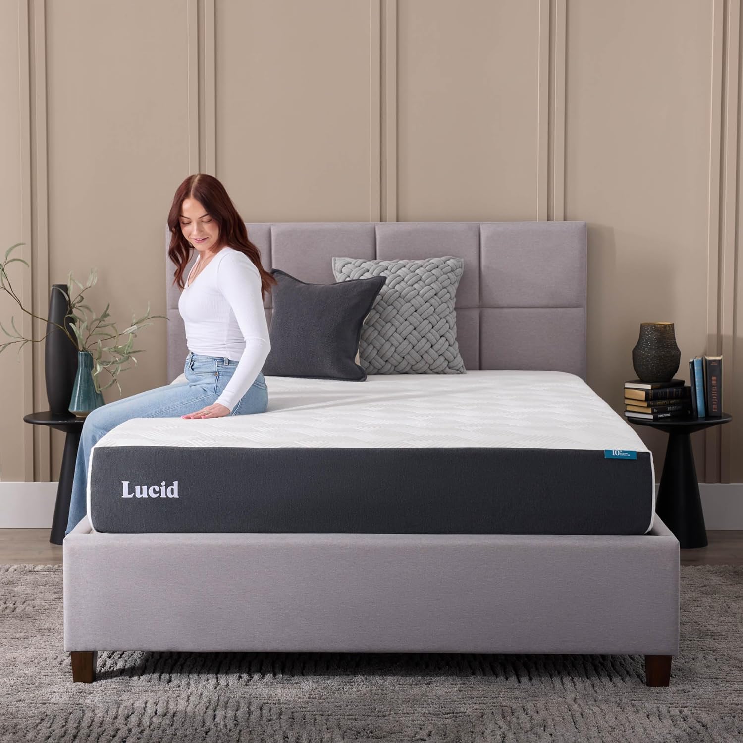 Twin Size Memory Foam Mattress 10"