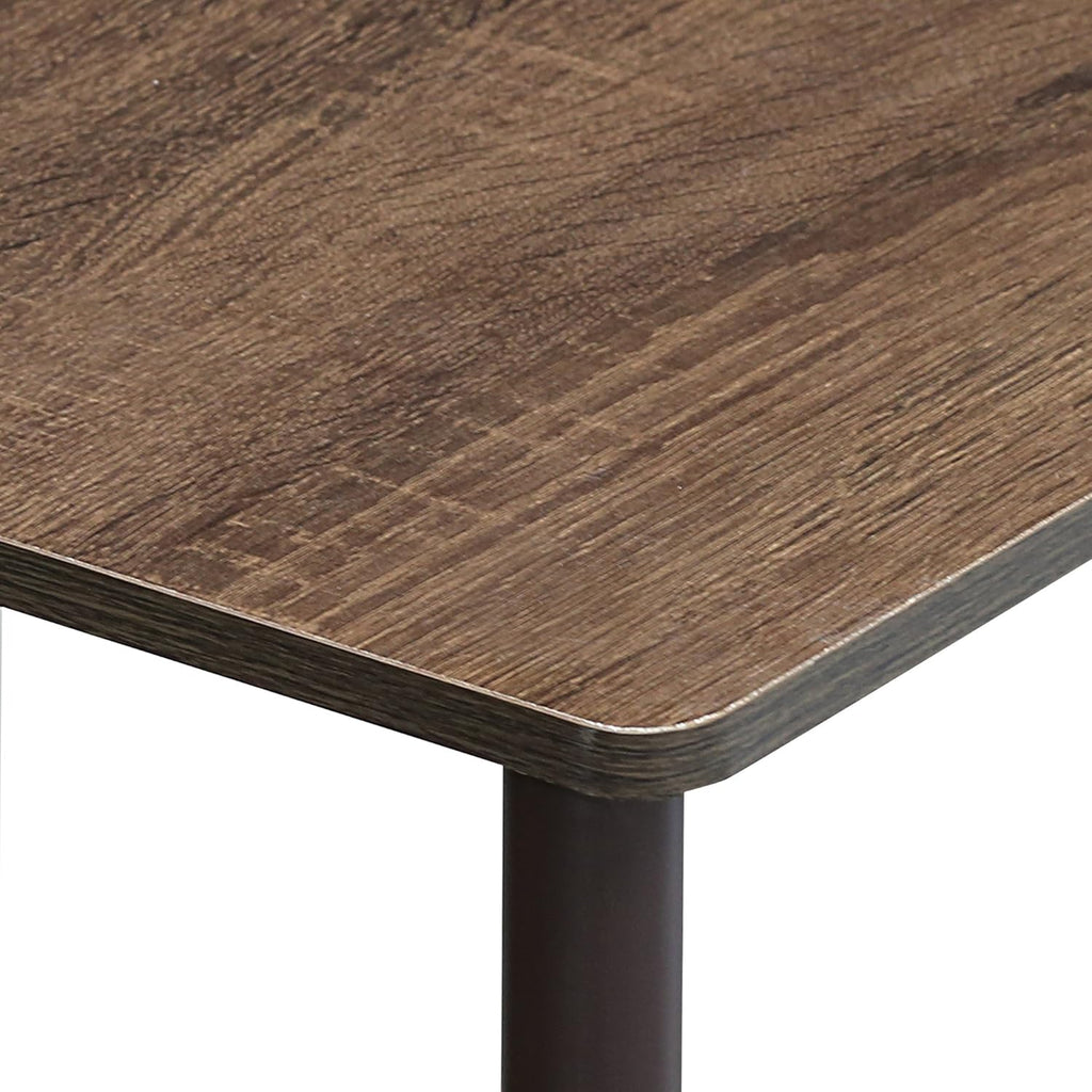 3-Tier Corner Bookshelf - Walnut
