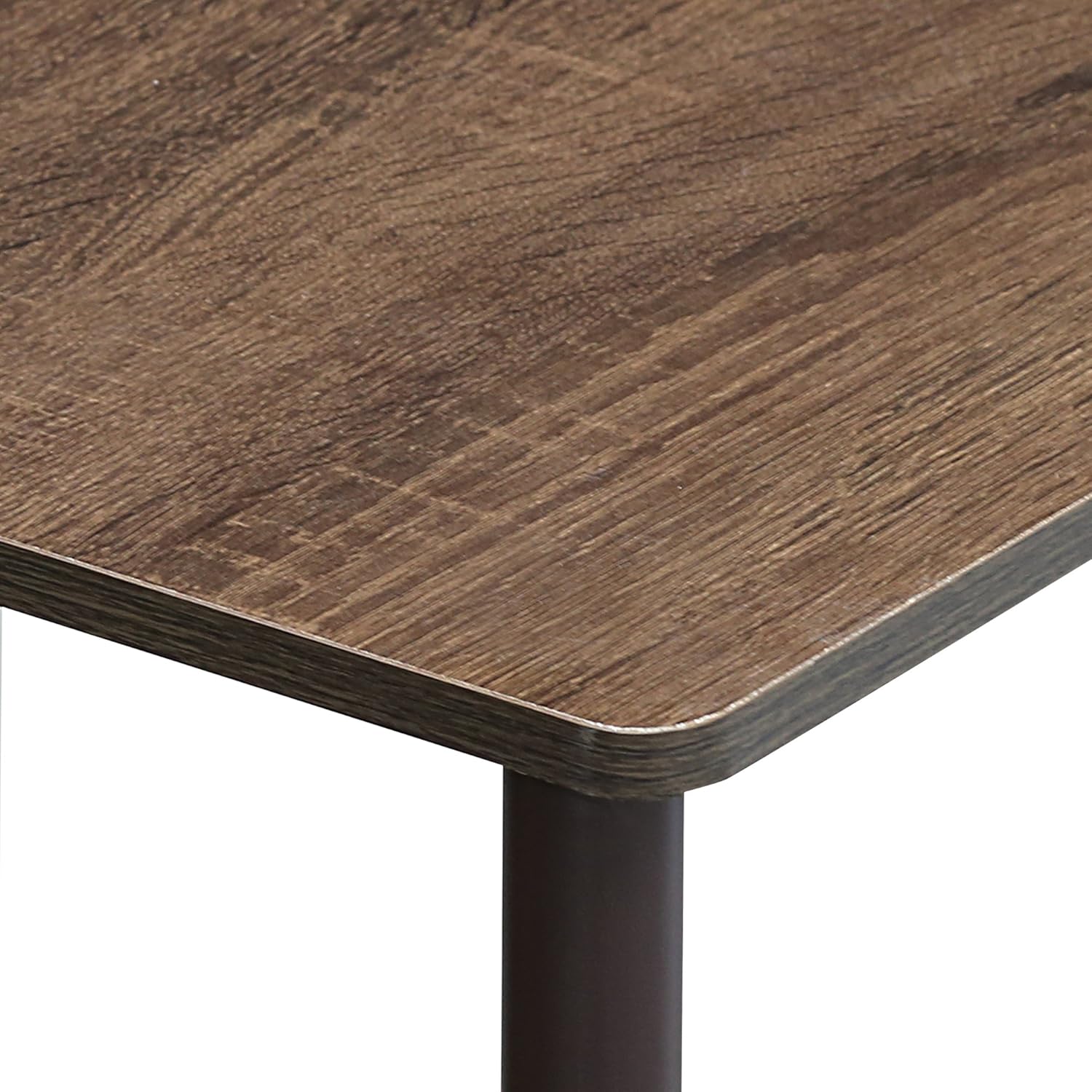 3-Tier Corner Bookshelf - Walnut