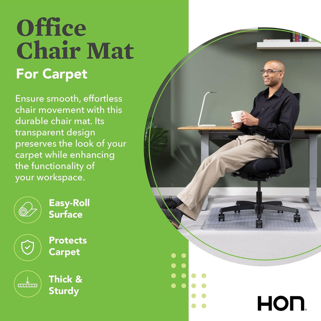 Office Chair Mat for Carpet 36" x 48"