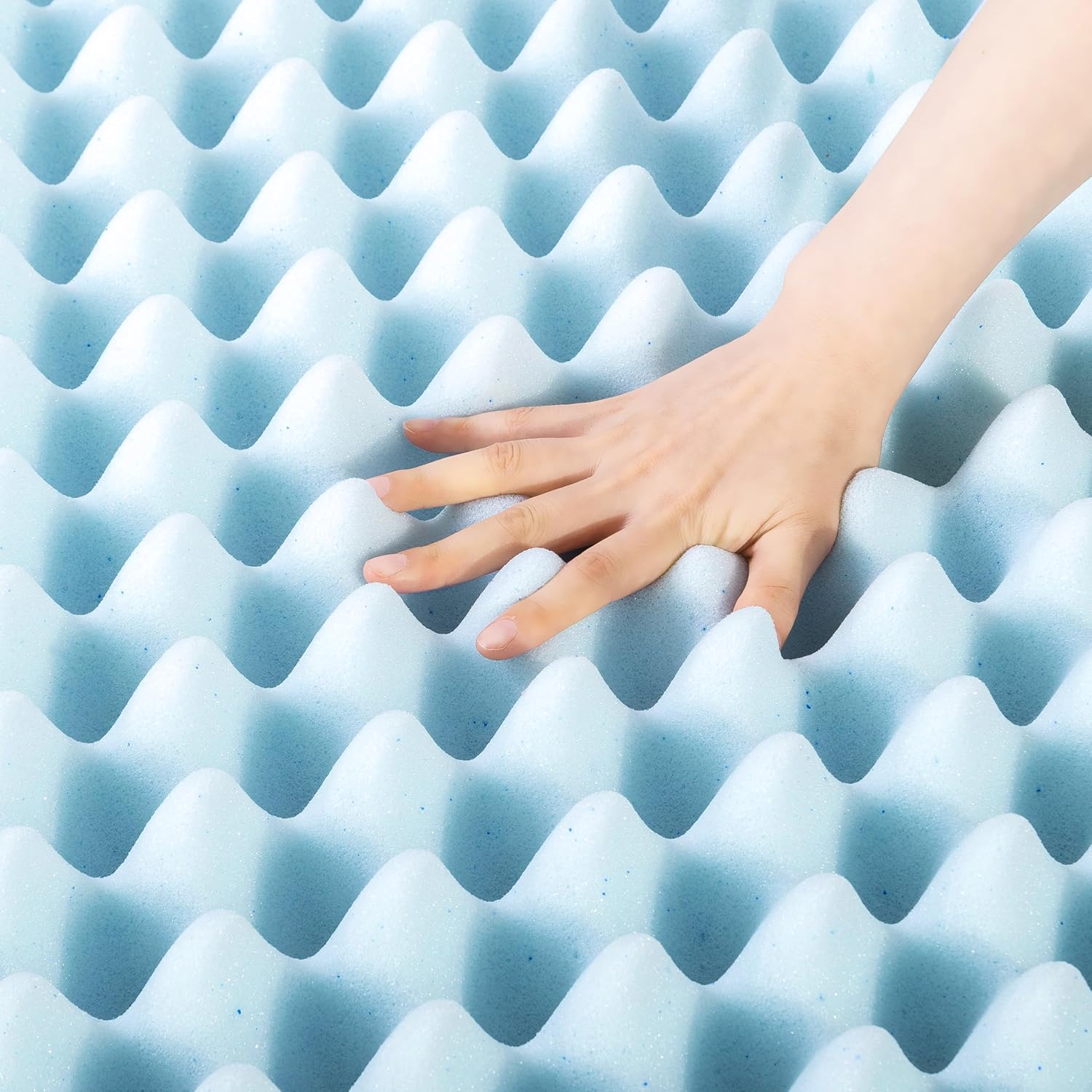 King Mattress Topper with Cooling Gel
