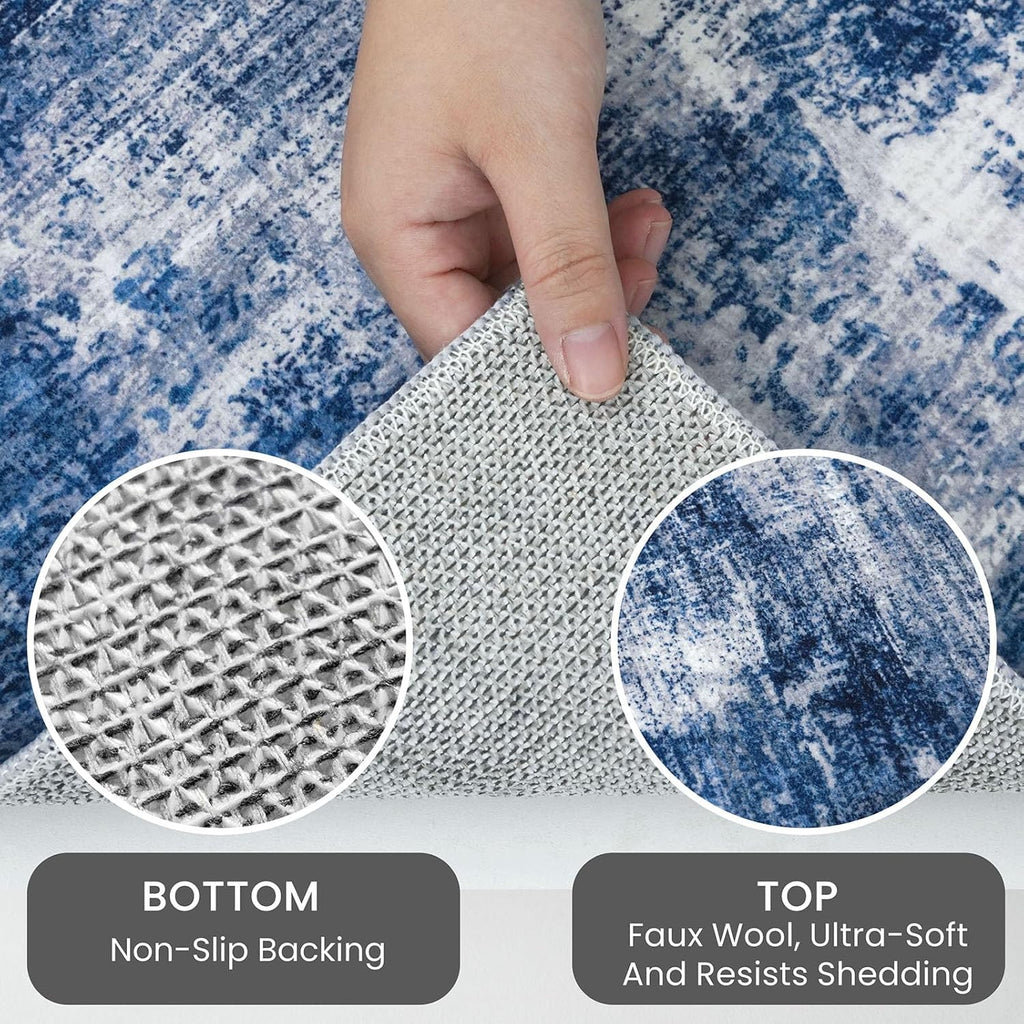 3x5 Ft Abstract Area Rug