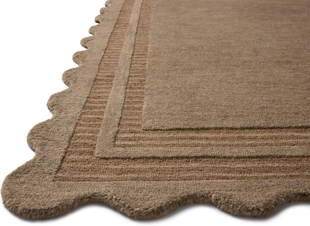 5' x 7'6" Area Rug in Mocha/Clay