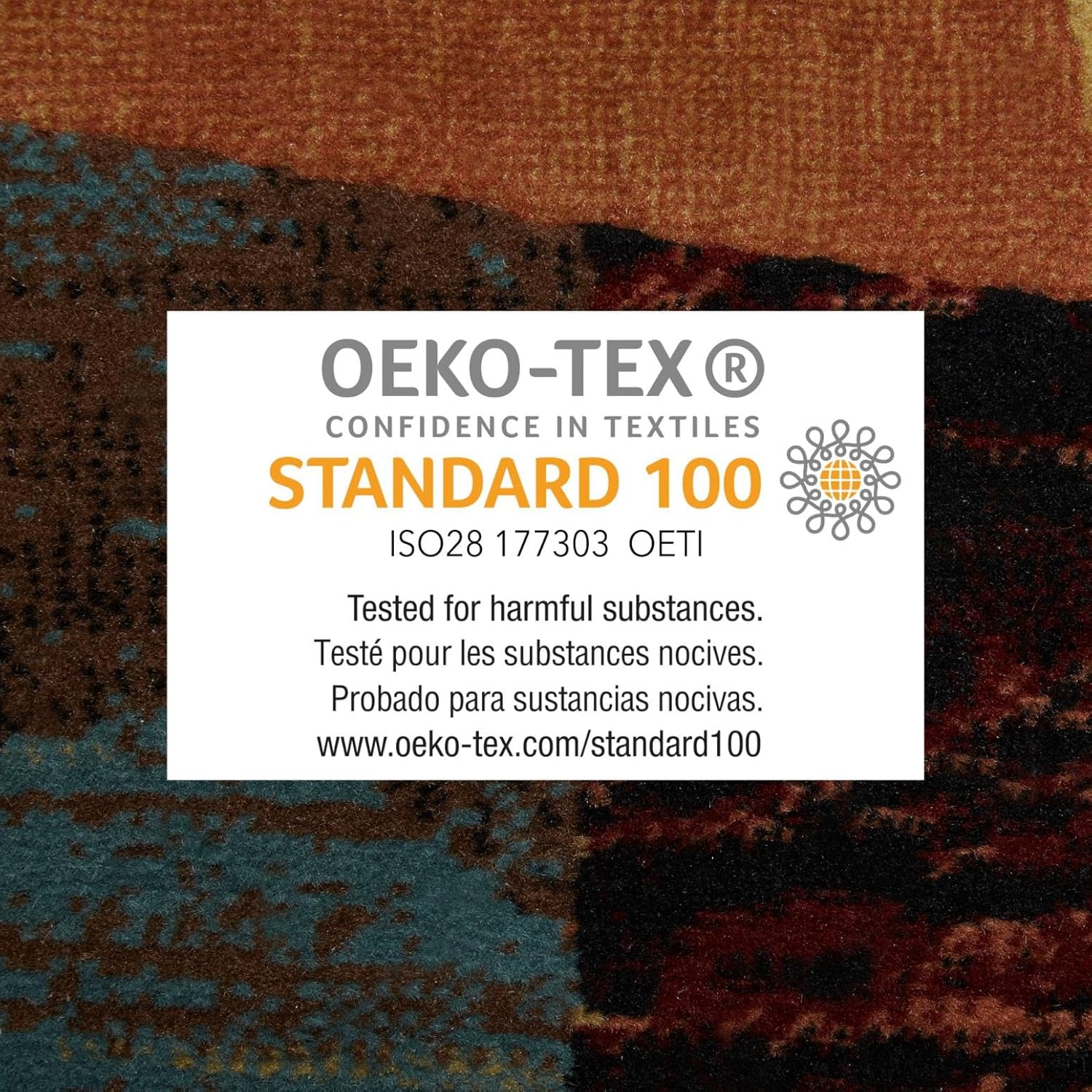 Contemporary Geometric Area Rug 3'3"x5'2"