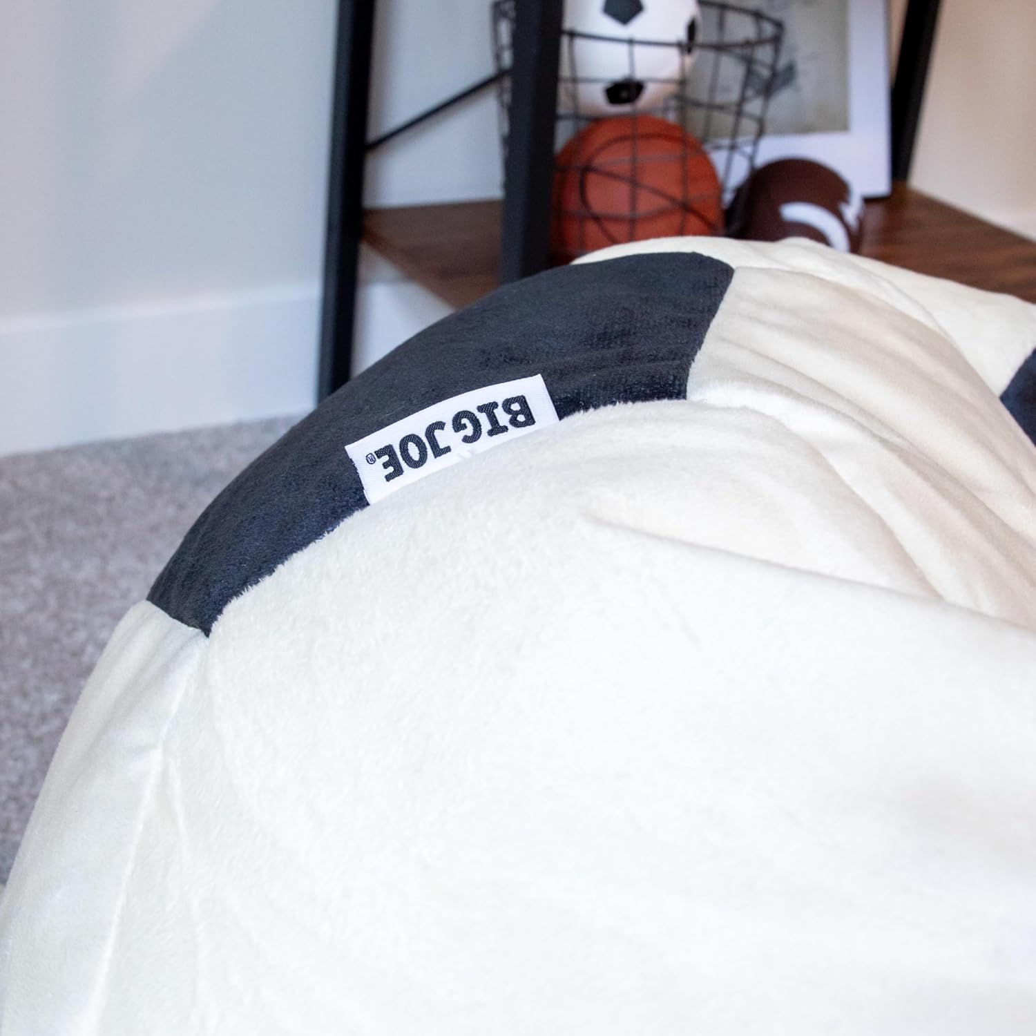 Child-Size Soccer Ball Bean Bag Chair