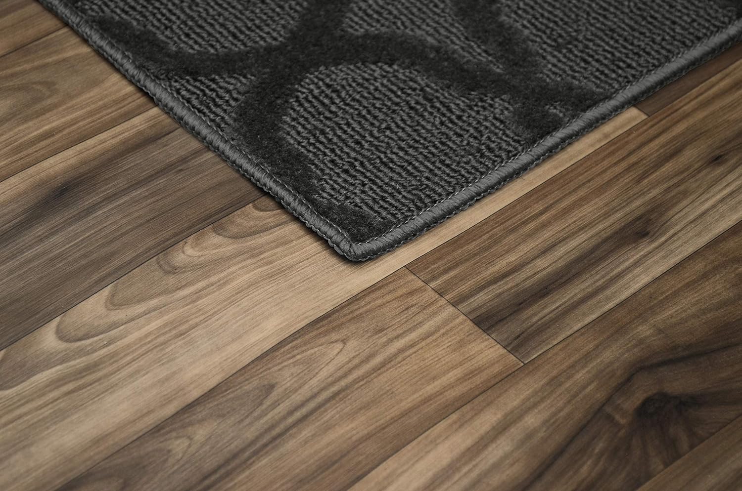 2x12 Cinder Gray Non-Slip Rug