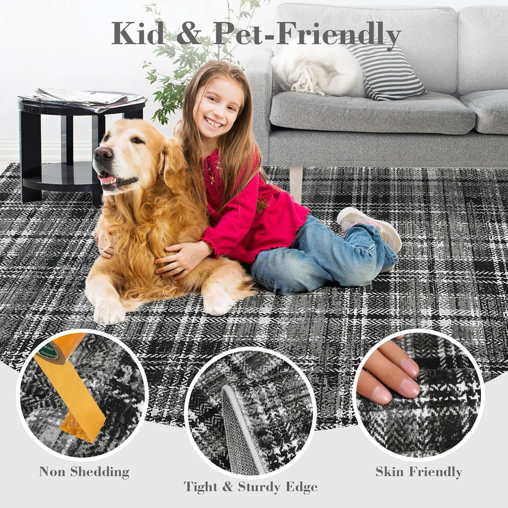 2x8 Washable Runner Rug for Hallways