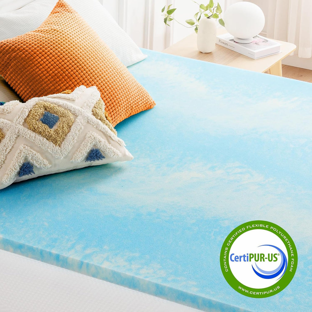 King Size Memory Foam Mattress Topper