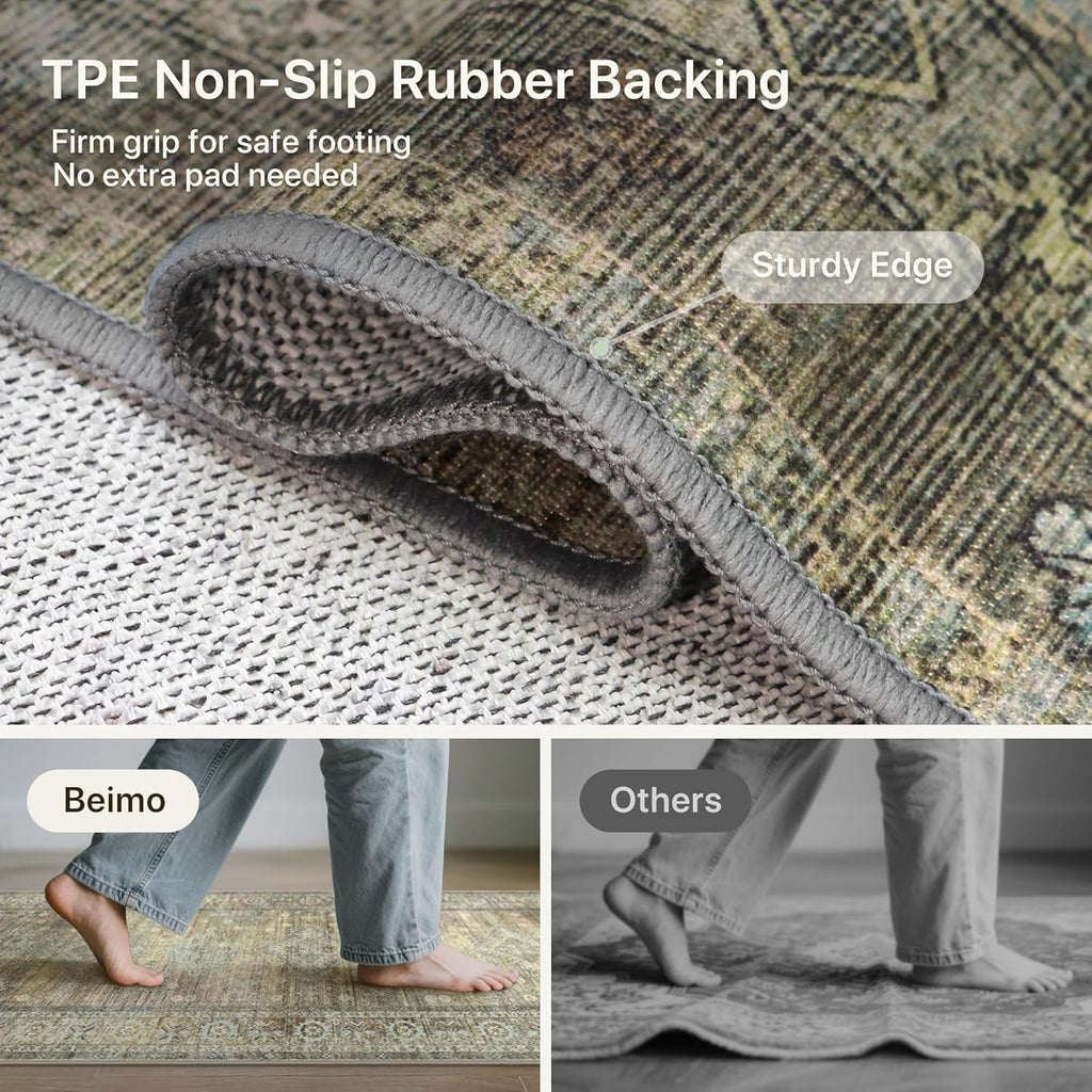 2x12 Runner Rug with Non-Slip Backing