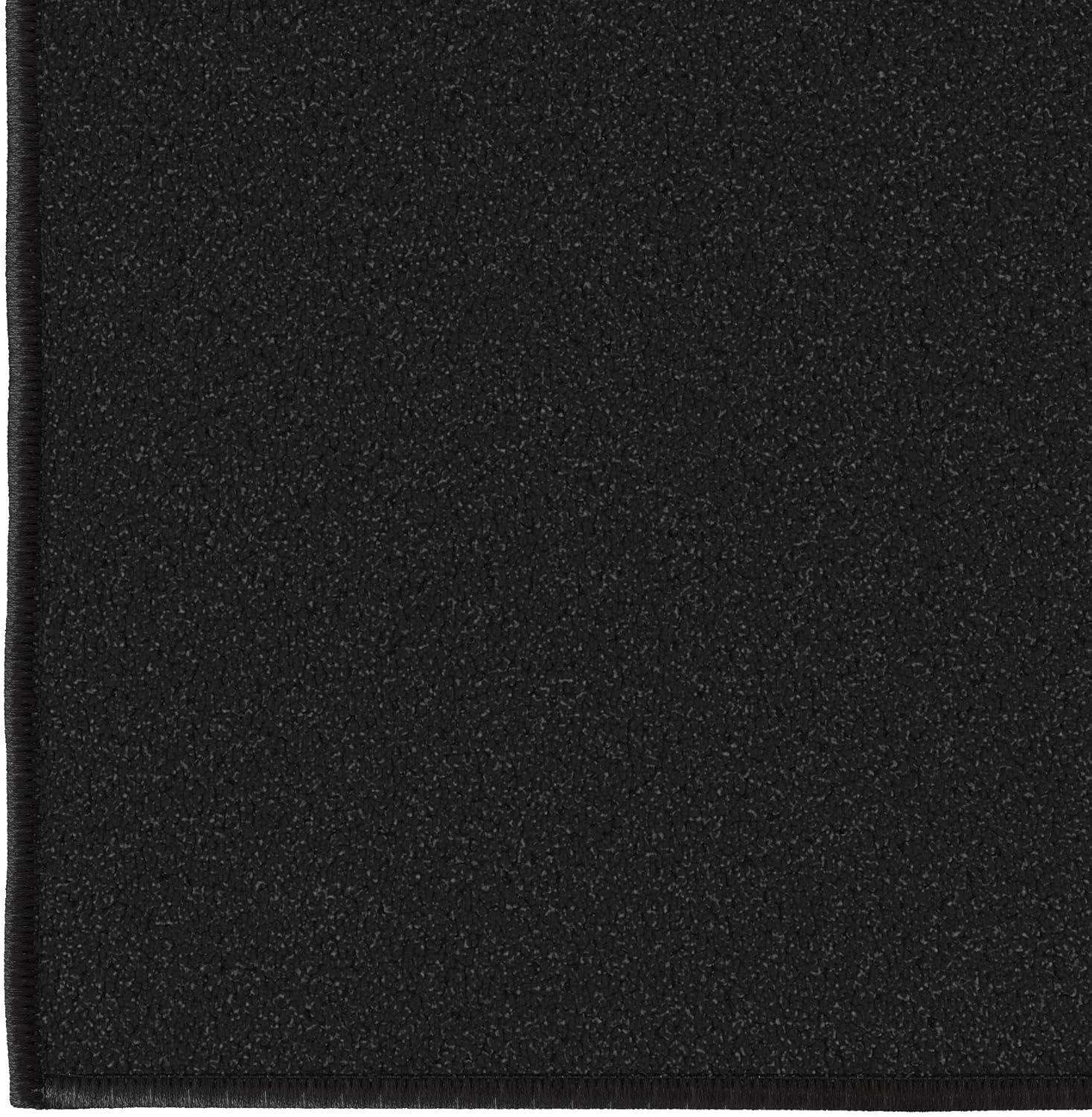 Runner Rug 2'2" x 6' Non Slip Black