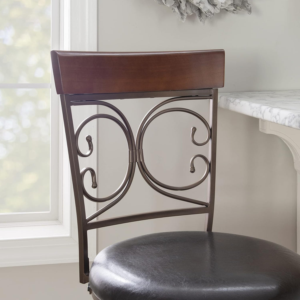 Bar Height Dark Bronze Barstool