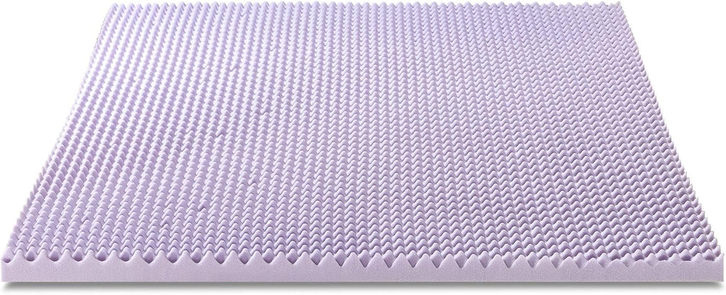 Twin Memory Foam Mattress Topper with Lavender