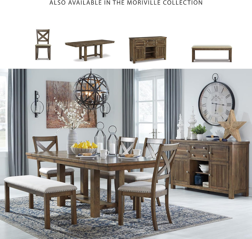 19" Modern Farmhouse Dining Chairs - Set of 2