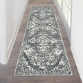 Vintage Distressed Hallway Runner Rug 2'8"x14'
