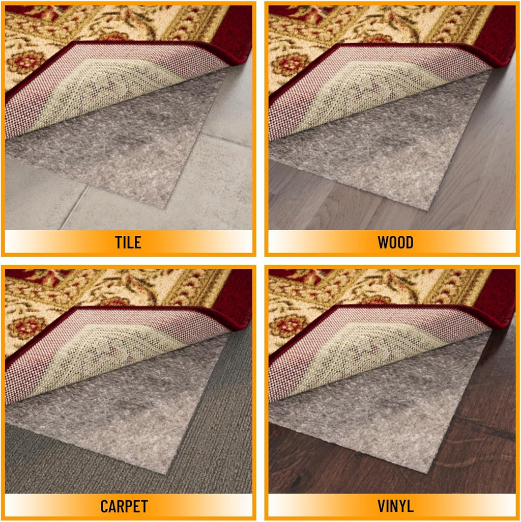 4' x 8' Non-Slip Rug Pad Gripper - Dual Surface