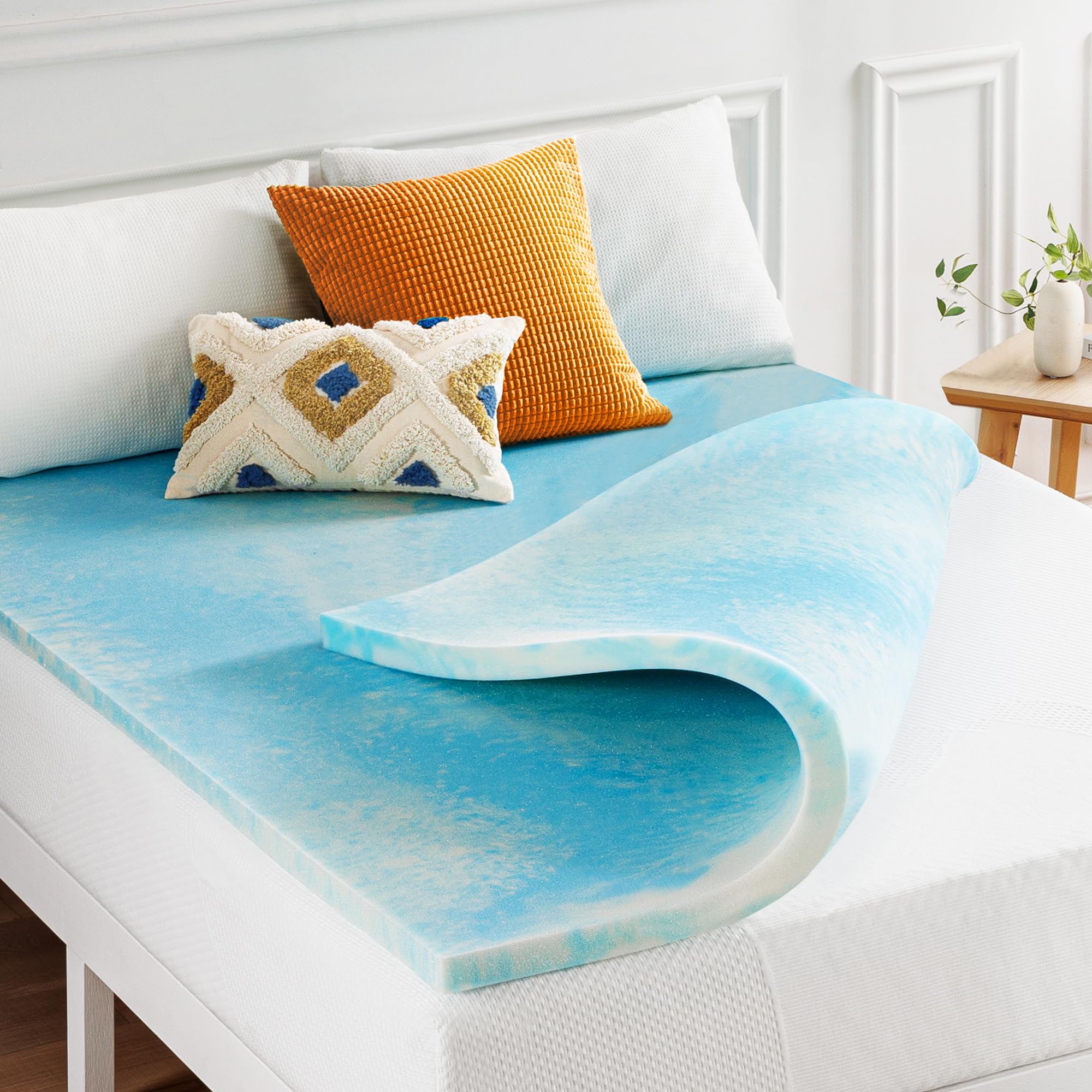King Size Memory Foam Mattress Topper