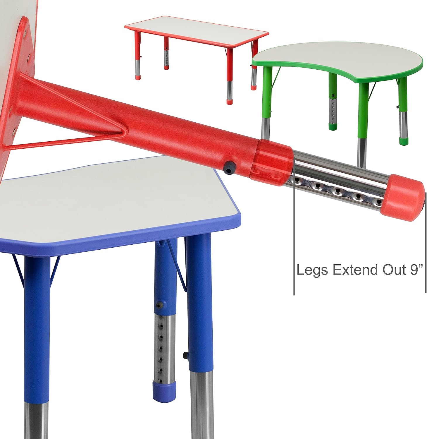 Adjustable Kids Activity Table 23.625" x 47.25"