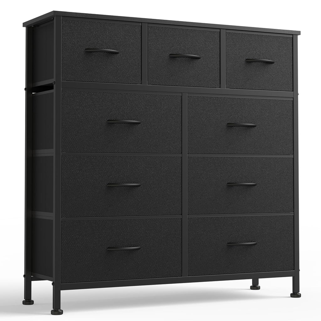 Dresser with 9 Fabric Drawers 39.4"W
