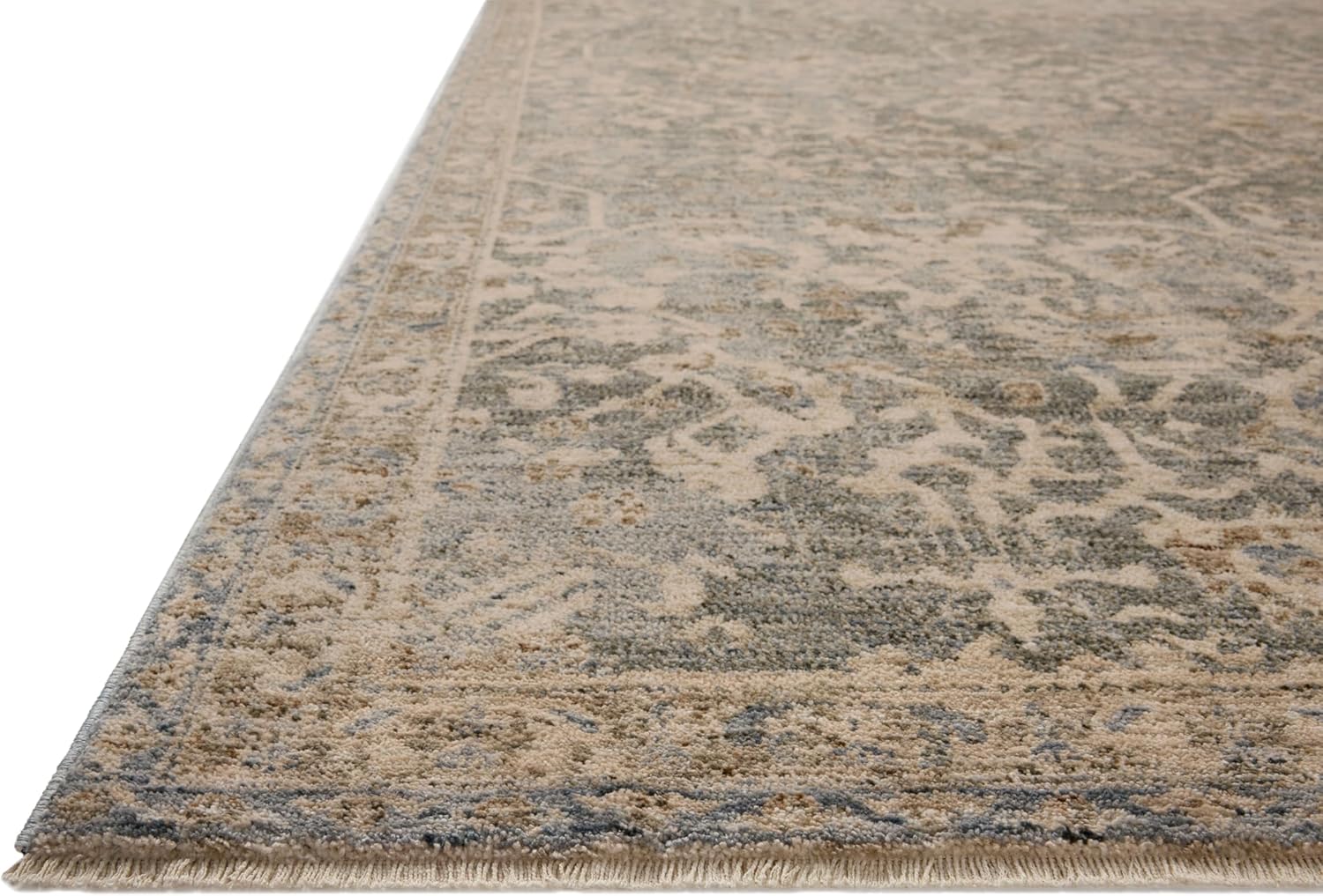 2'x3' Blue/Natural Accent Rug