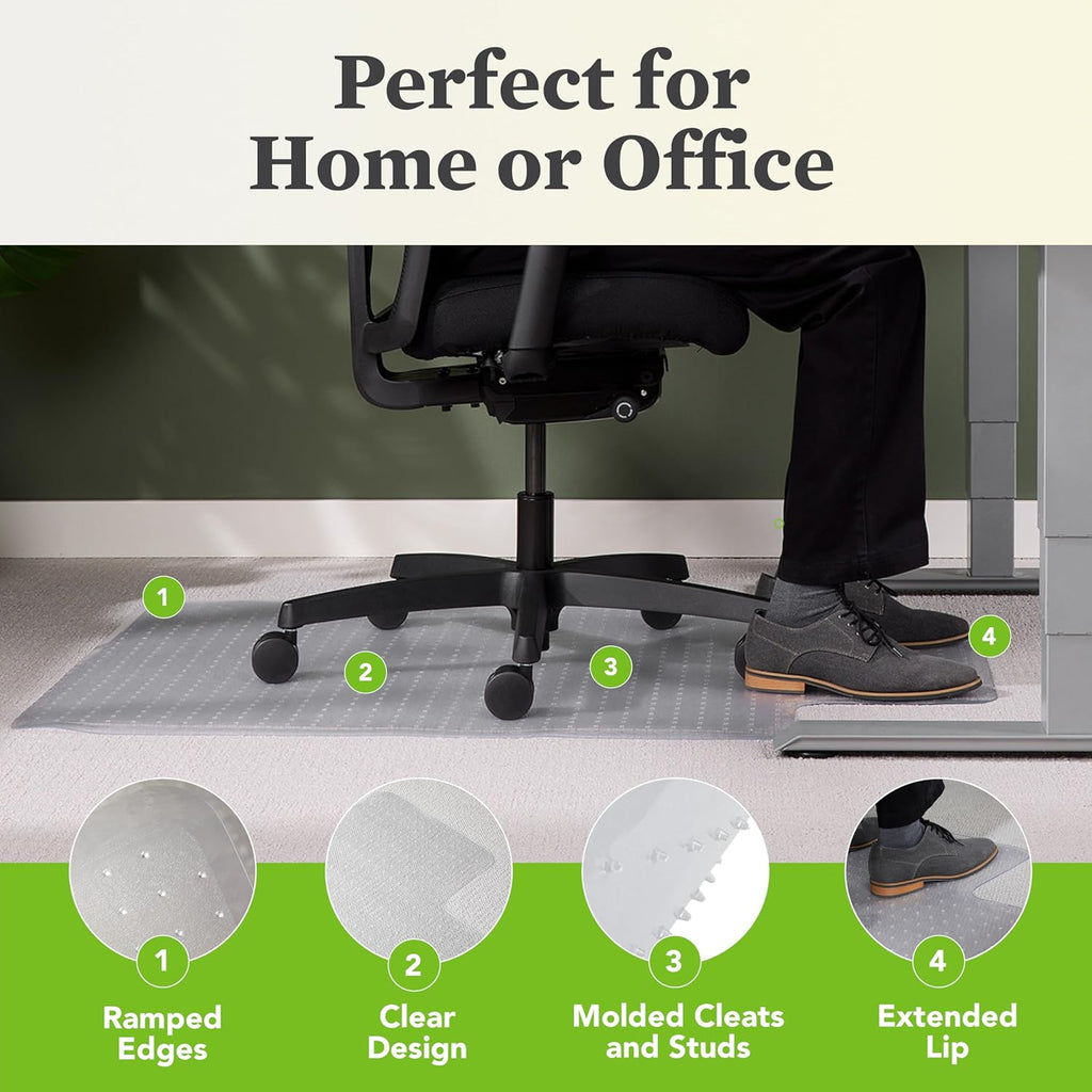 Office Chair Mat for Carpet 36" x 48"