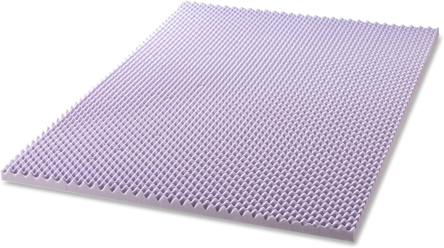 Twin Memory Foam Mattress Topper with Lavender