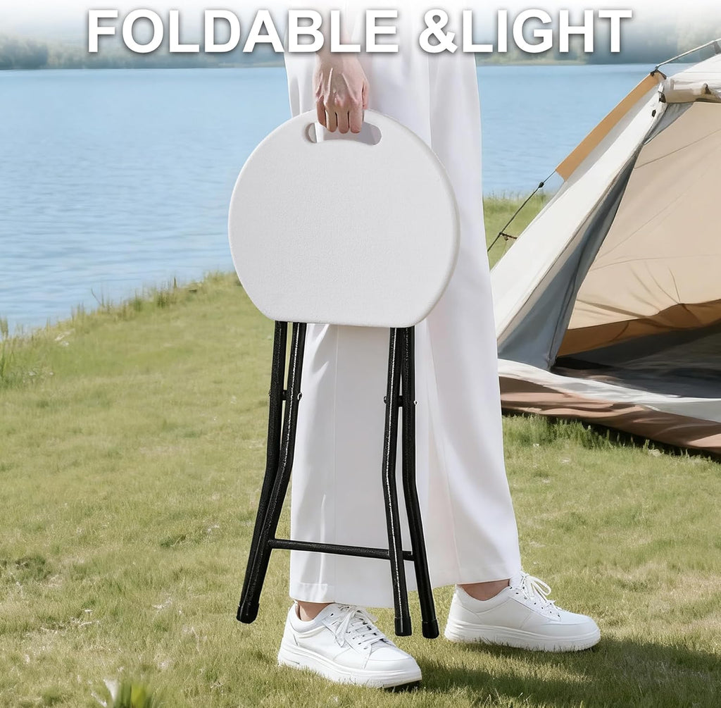 18" Folding Stool with Handle