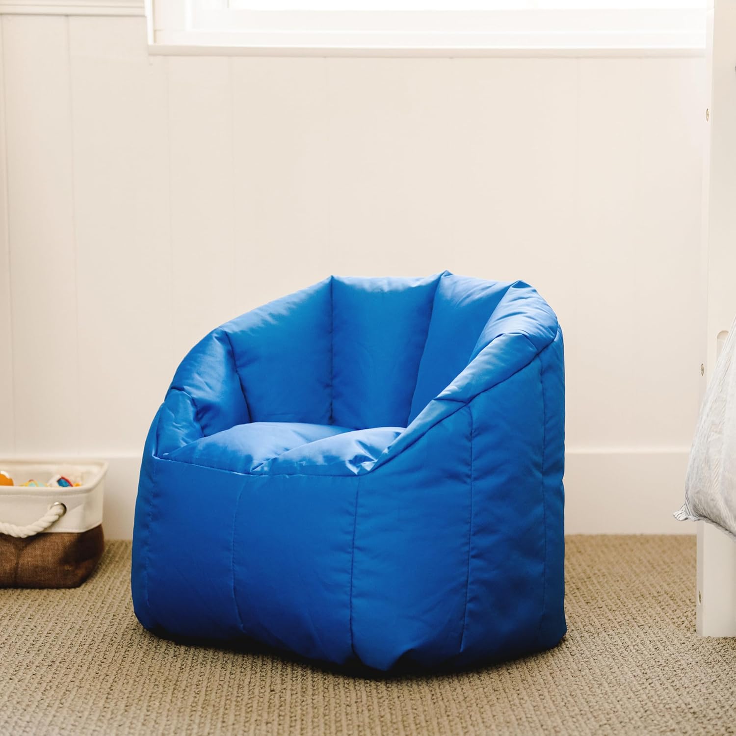 Kid's Beanbag Chair Sapphire Blue