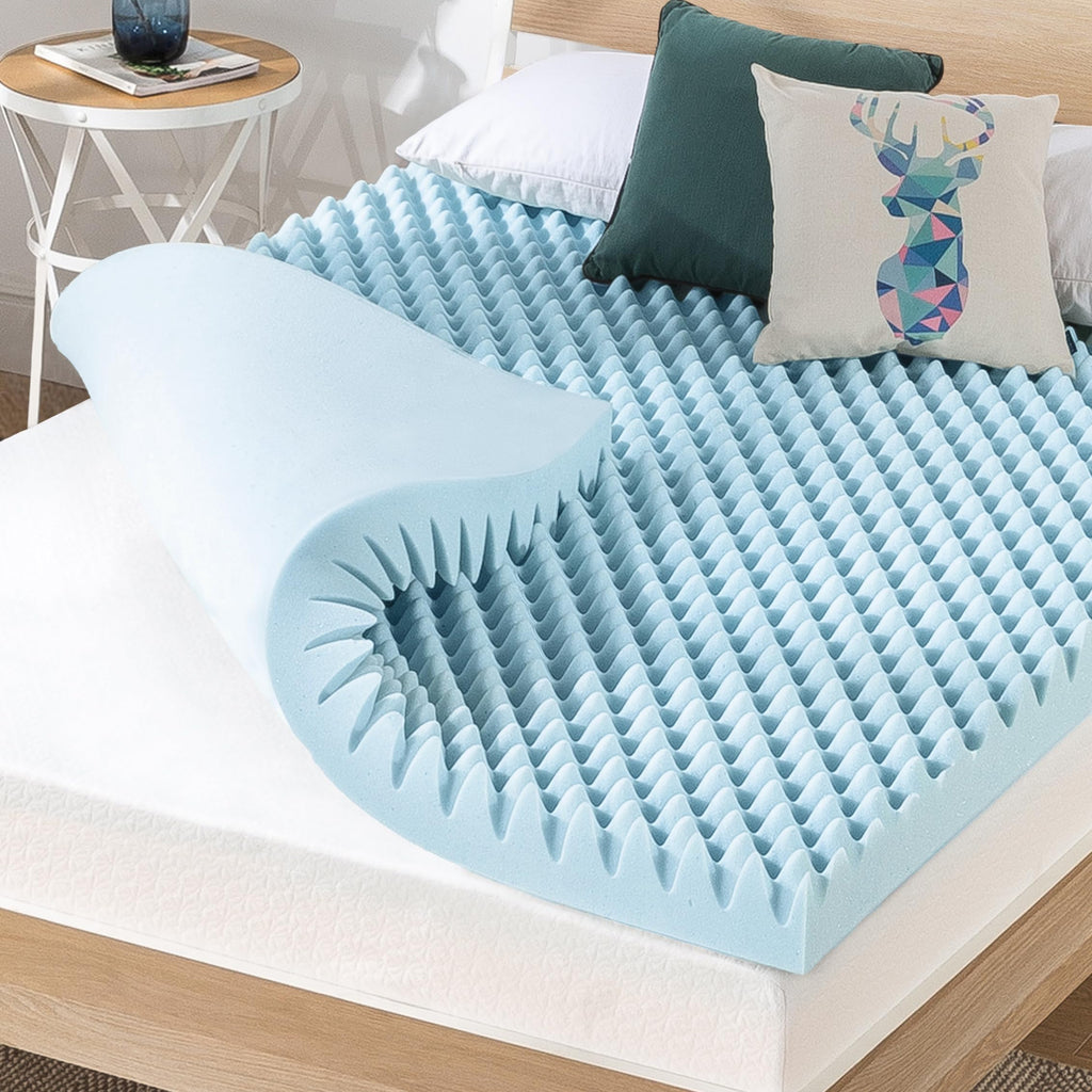 King Mattress Topper with Cooling Gel