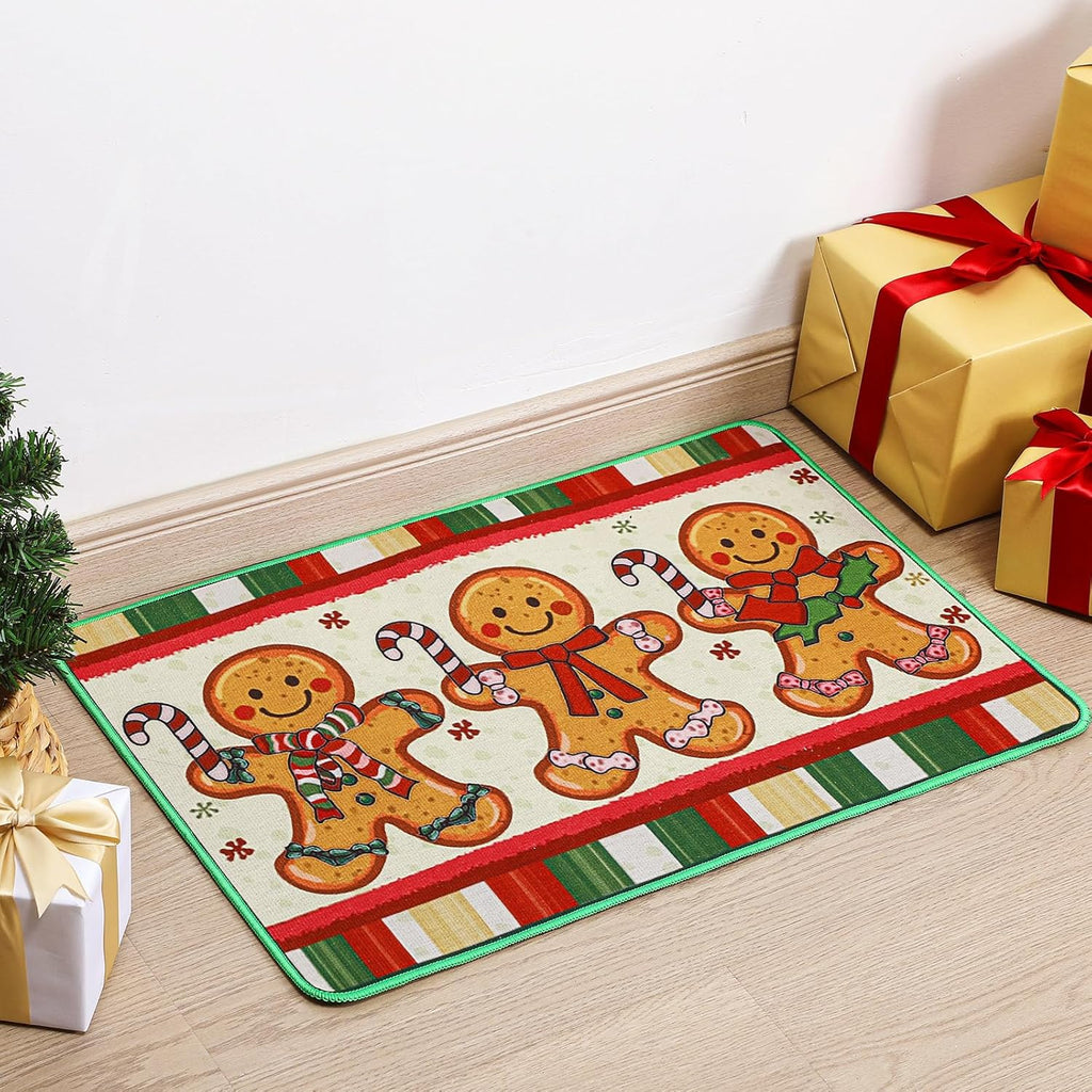Christmas Gingerbread Doormat 15.8"x23.6"