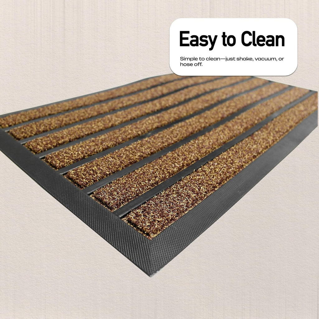 30"x17" Light Brown Door Mat