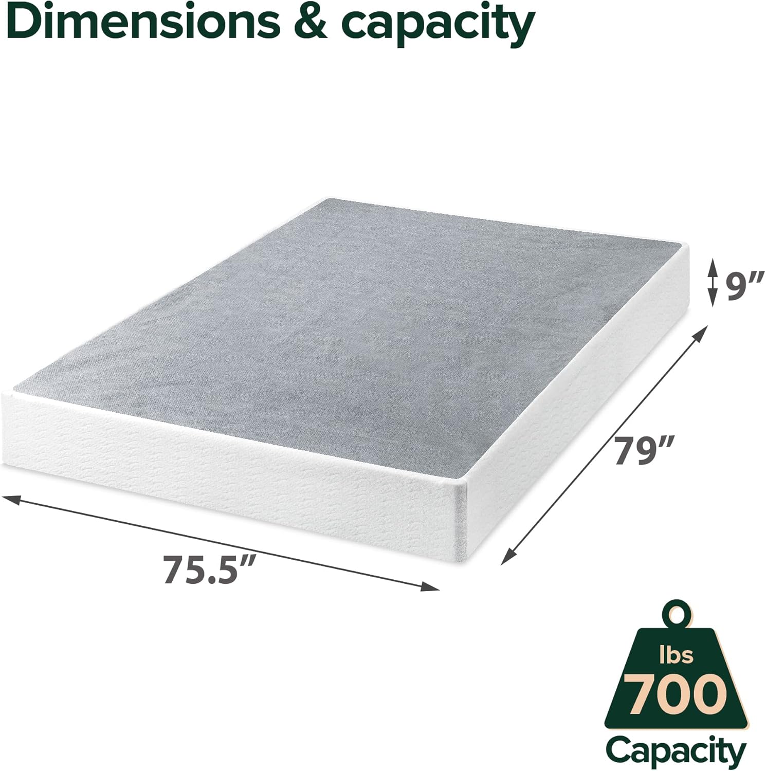 King Size Smart Box Spring