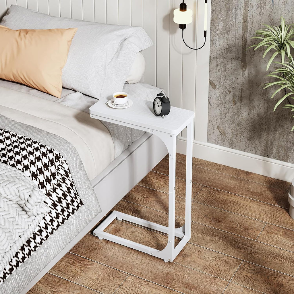 Set of 2 Narrow C-Shaped Side Tables