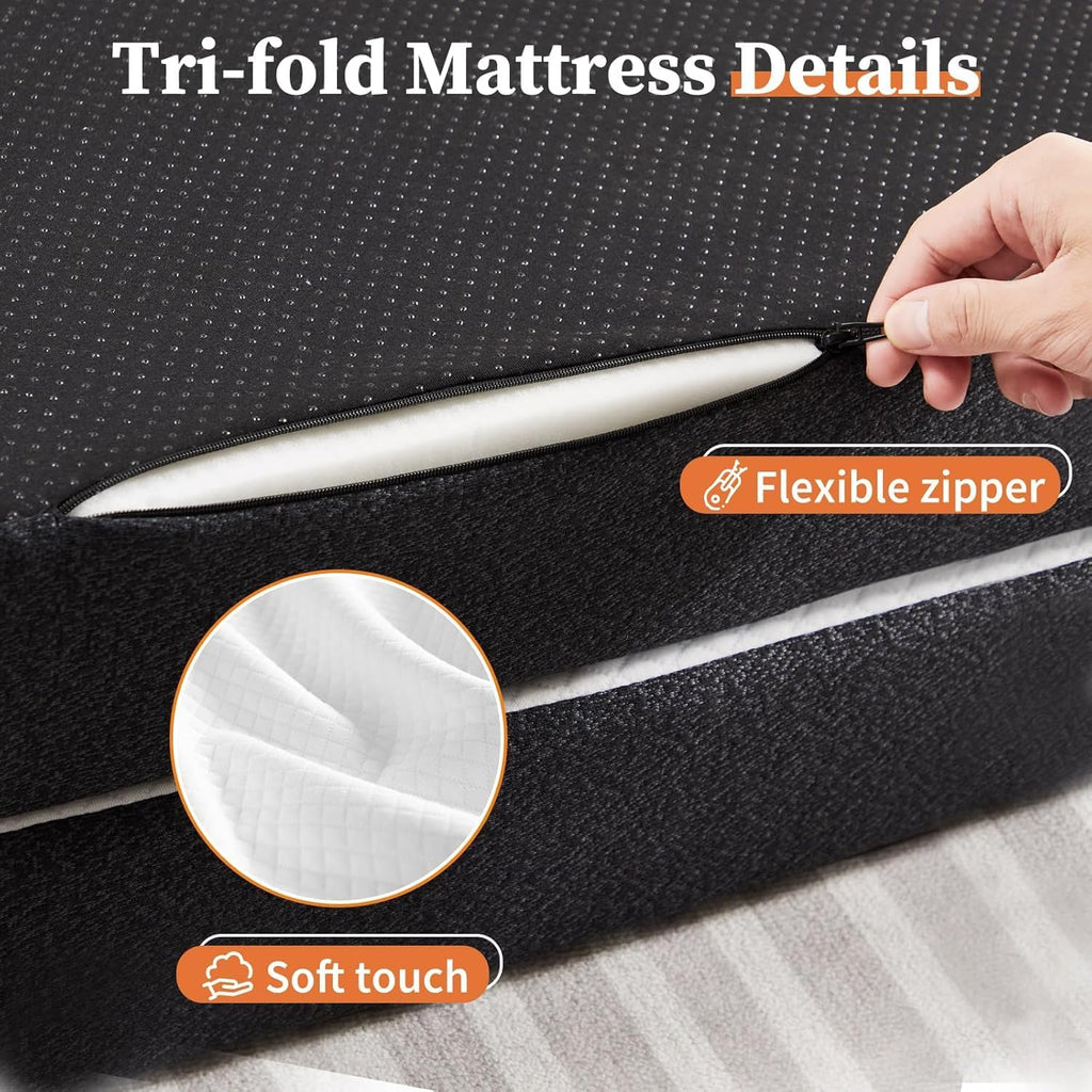 Queen Size Tri-fold Mattress 3 Inch