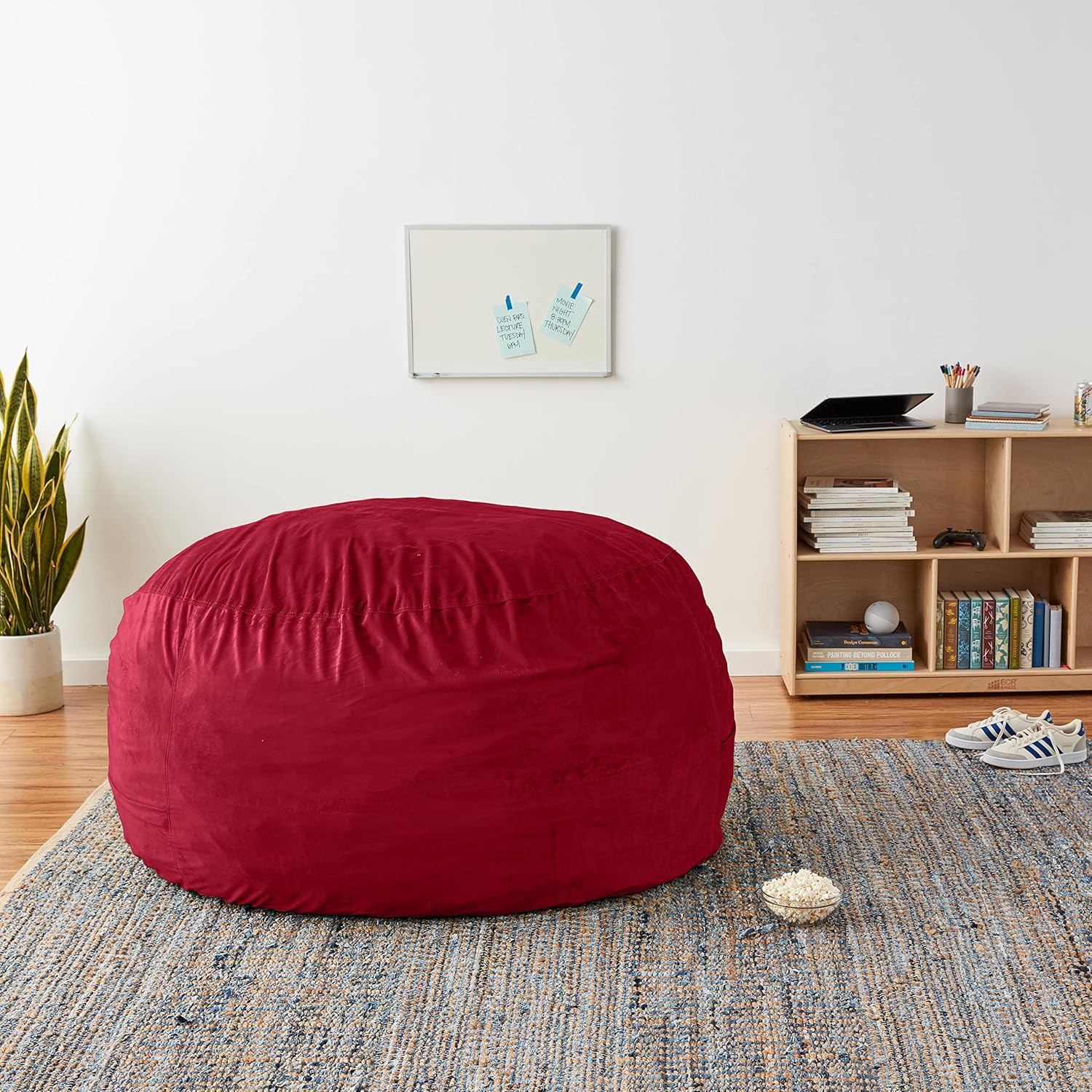 5-Foot Microsuede Bean Bag Chair Cover