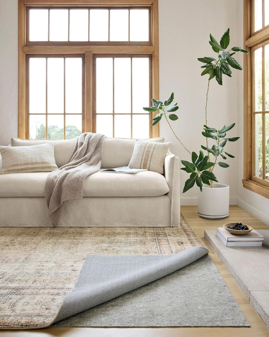 4'x6' Reversible Rug Pad for All Surfaces