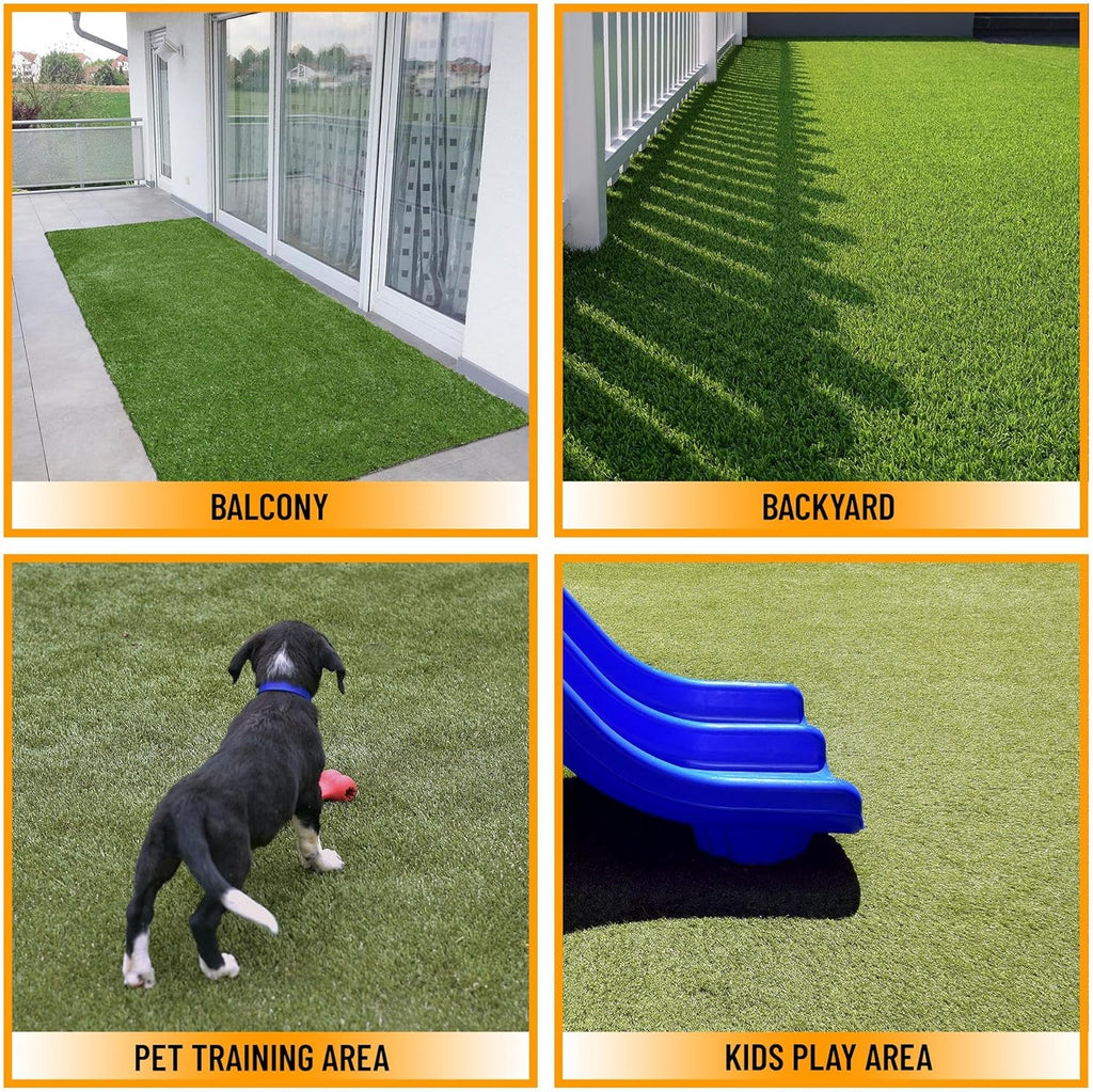 Artificial Grass Runner Rug 4x7