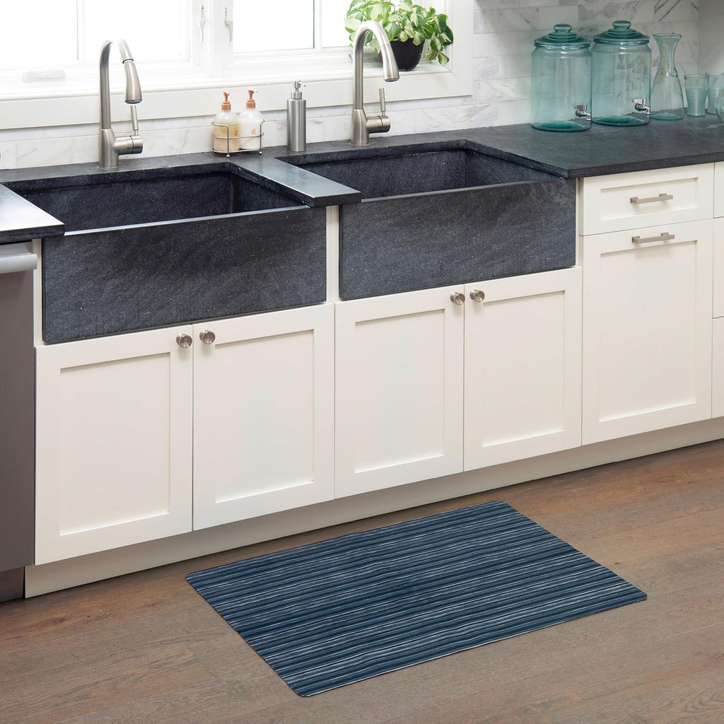Smooth Step Striped Kitchen Mat 24"x35"
