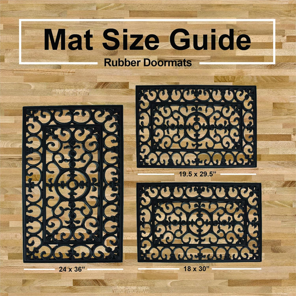 24x36 All Weather Rubber Doormat