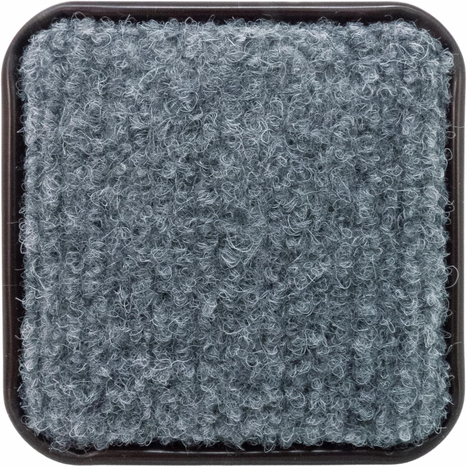 1 3/4" Square Carpeted Furniture Caster Cups 12 Pack